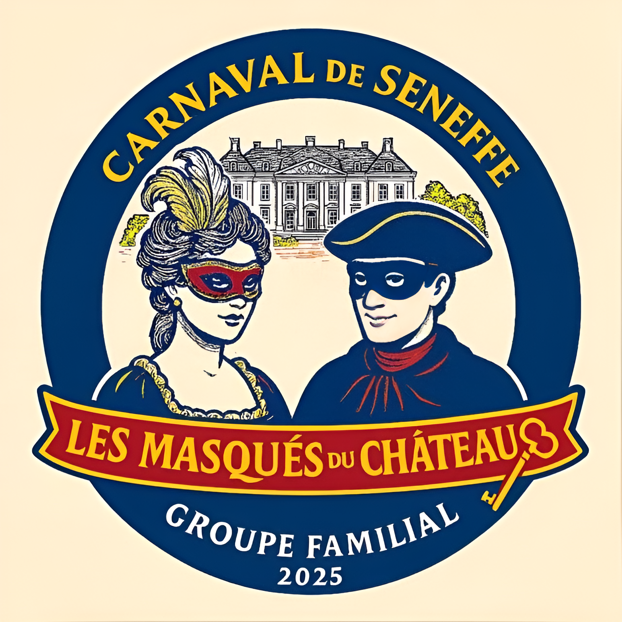 Les Masqués du Château - Société folklorique de Seneffe